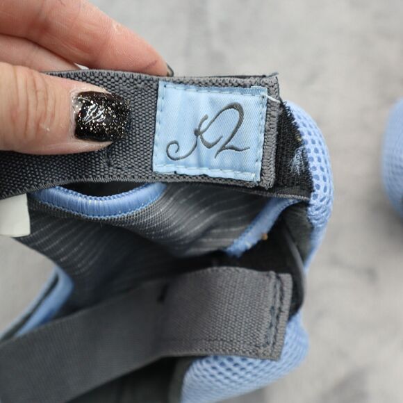 K2 Athena Pads Outdoor Safety Gear Adult Large Blue Wrist Elbow Knee Protection - Picture 5 of 16